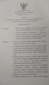SK Lurah Donoharjo No 28 Tahun 2022 Tentang Penetapan Pengurus TP PKK