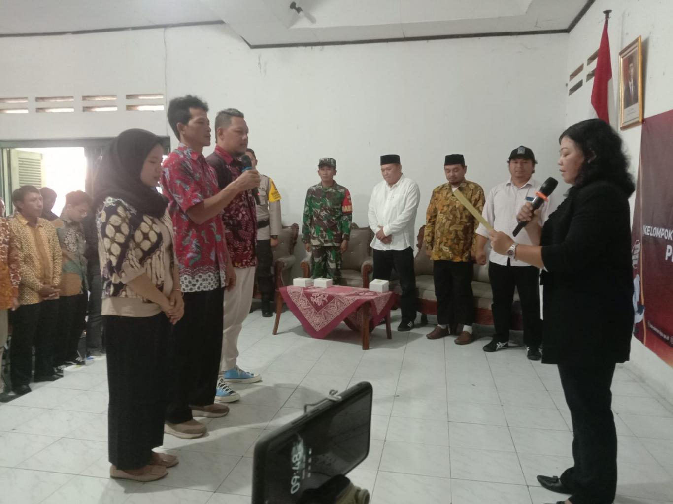 Pelantikan KPPS Donoharjo