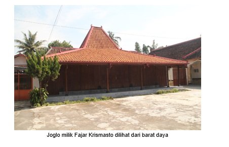 Bangunan Cagar Budaya Rumah Joglo Milik Fajar Krismasto